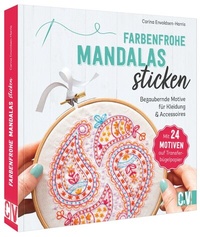 Abbildung von: Farbenfrohe Mandalas sticken - Christophorus