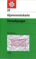 Cover: Verwallgruppe - Deutscher Alpenverein