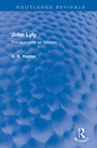 Cover: John Lyly - Routledge