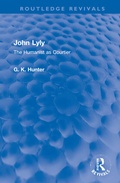 Cover: John Lyly - Routledge
