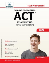 Enlarge image Cover: Winning Strategies For ACT Essay Writing - Vibrant Publishers
