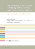 Cover: Transdisciplinary Impulses towards Socio-Ecological Transformation - Verlag Barbara Budrich