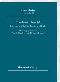 Abbildung von: Epochenumbruch? - Harrassowitz Verlag