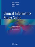 Cover: Clinical Informatics Study Guide - Springer
