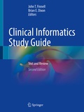 Cover: Clinical Informatics Study Guide - Springer