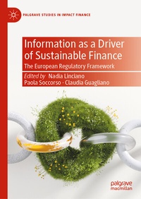Abbildung von: Information as a Driver of Sustainable Finance - Palgrave Macmillan