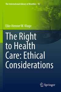 Abbildung von: The Right to Health Care: Ethical Considerations - Springer