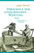 Cover: Vorschule der literarischen Wertung - Wallstein