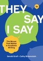 Cover: "They Say / I Say" - WW Norton & Co