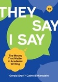 Cover: "They Say / I Say" - WW Norton & Co