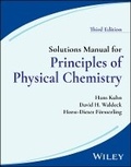 Cover: Solutions Manual for Principles of Physical Chemistry, 3rd Edition - Wiley