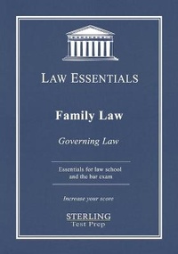Enlarge image Cover: Family Law, Law Essentials - Sterling Education