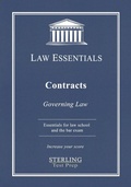 Cover: Contracts, Law Essentials - Sterling Education