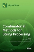 Cover: Combinatorial Methods for String Processing - MDPI AG