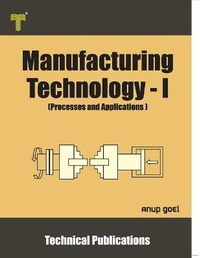 Enlarge image Cover: Manufacturing Technology - I - Technical Publications