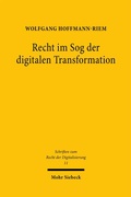 Cover: Recht im Sog der digitalen Transformation - Mohr Siebeck