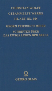 Abbildung von: Schriften über das ewige Leben der Seele - Georg Olms Verlag