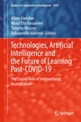 Cover: Technologies, Artificial Intelligence and the Future of Learning Post-COVID-19 - Springer
