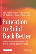 Cover: Education to Build Back Better - Springer