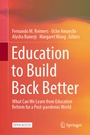 Cover: Education to Build Back Better - Springer