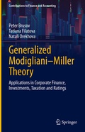 Bild: Generalized Modigliani-Miller Theory - Springer