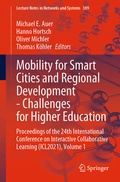 Cover: Mobility for Smart Cities and Regional Development - Challenges for Higher Education - Springer