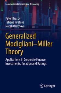 Abbildung von: Generalized Modigliani-Miller Theory - Springer