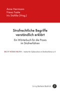 Cover: Strafrechtliche Begriffe verst&auml;ndlich erkl&auml;rt - Verlag Barbara Budrich