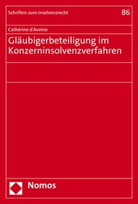 Abbildung von: Gläubigerbeteiligung im Konzerninsolvenzverfahren - Nomos