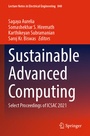Cover: Sustainable Advanced Computing - Springer