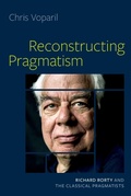 Cover: Reconstructing Pragmatism - OUP eBook