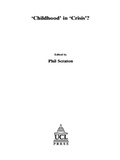 Cover: Childhood In Crisis? - Routledge