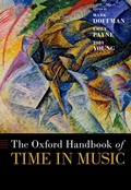 Cover: The Oxford Handbook of Time in Music - OUP eBook