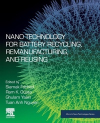 Enlarge image Cover: Nano Technology for Battery Recycling, Remanufacturing, and Reusing - Elsevier