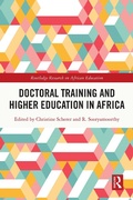 Cover: Doctoral Training and Higher Education in Africa - Routledge