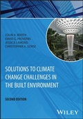 Cover: Solutions to Climate Change Challenges in the Built Environment - Wiley-Blackwell
