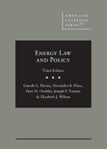 Abbildung von: Energy Law and Policy - West Academic Press