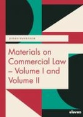 Cover: Materials on Commercial Law - Set Volumes I & II - Eleven International Publishing