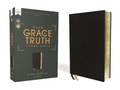 Cover: NASB, The Grace and Truth Study Bible (Trustworthy and Practical Insights), Bonded Leather, Black, Red Letter, 1995 Text, Comfort Print - Zondervan