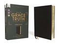 Cover: NASB, The Grace and Truth Study Bible (Trustworthy and Practical Insights), Large Print, European Bonded Leather, Black, Red Letter, 1995 Text, Comfort Print - Zondervan