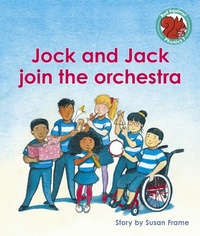 Enlarge image Cover: Jock and Jack join the orchestra - Raintree Publishers