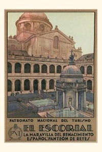 Abbildung von: Vintage Journal Escorial, Spain Travel Poster - Found Image Press