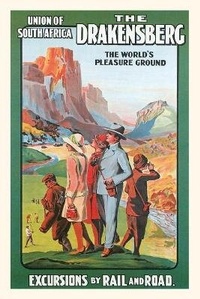 Abbildung von: Vintage Journal The Drakensberg, South Africa Travel Poster - Found Image Press
