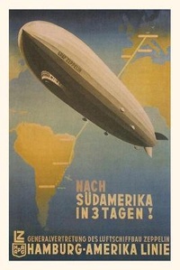 Abbildung von: Vintage Journal Graf Zeppelin to South America - Found Image Press