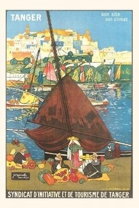 Abbildung von: Vintage Journal Tangier Travel Poster - Found Image Press