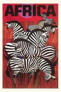 Abbildung von: Vintage Journal Africa, Zebras Poster - Found Image Press