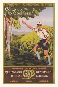 Abbildung von: Vintage Journal South Queensland Travel Poster - Found Image Press