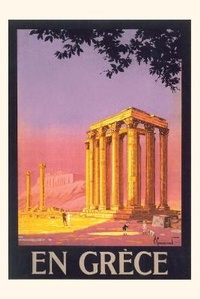 Abbildung von: Vintage Journal Greece Travel Poster - Found Image Press