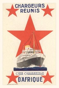 Abbildung von: Vintage Journal African Ship Travel Poster - Found Image Press