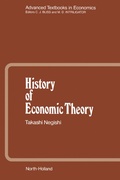 Cover: History of Economic Theory - Elsevier
